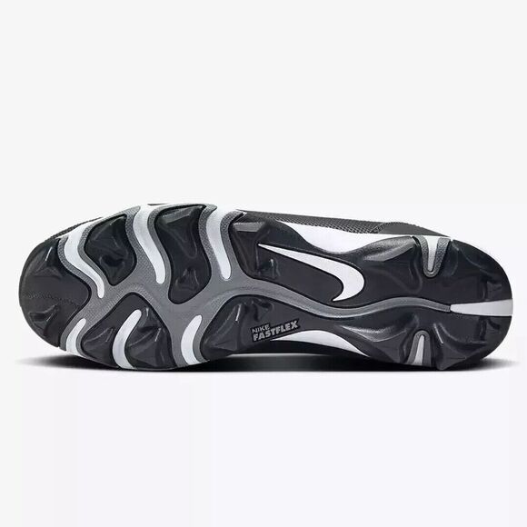 Nike Force Trout 9 Keystone Black Baseball Cleats Men's Size 10.5 FB9728-001 - Picture 6 of 6